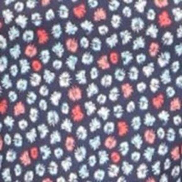 MICHAEL KORS Womens Blue Pocketed Zippered Tie Belt Sleeveless Jumpsuit - Picture 4 of 5